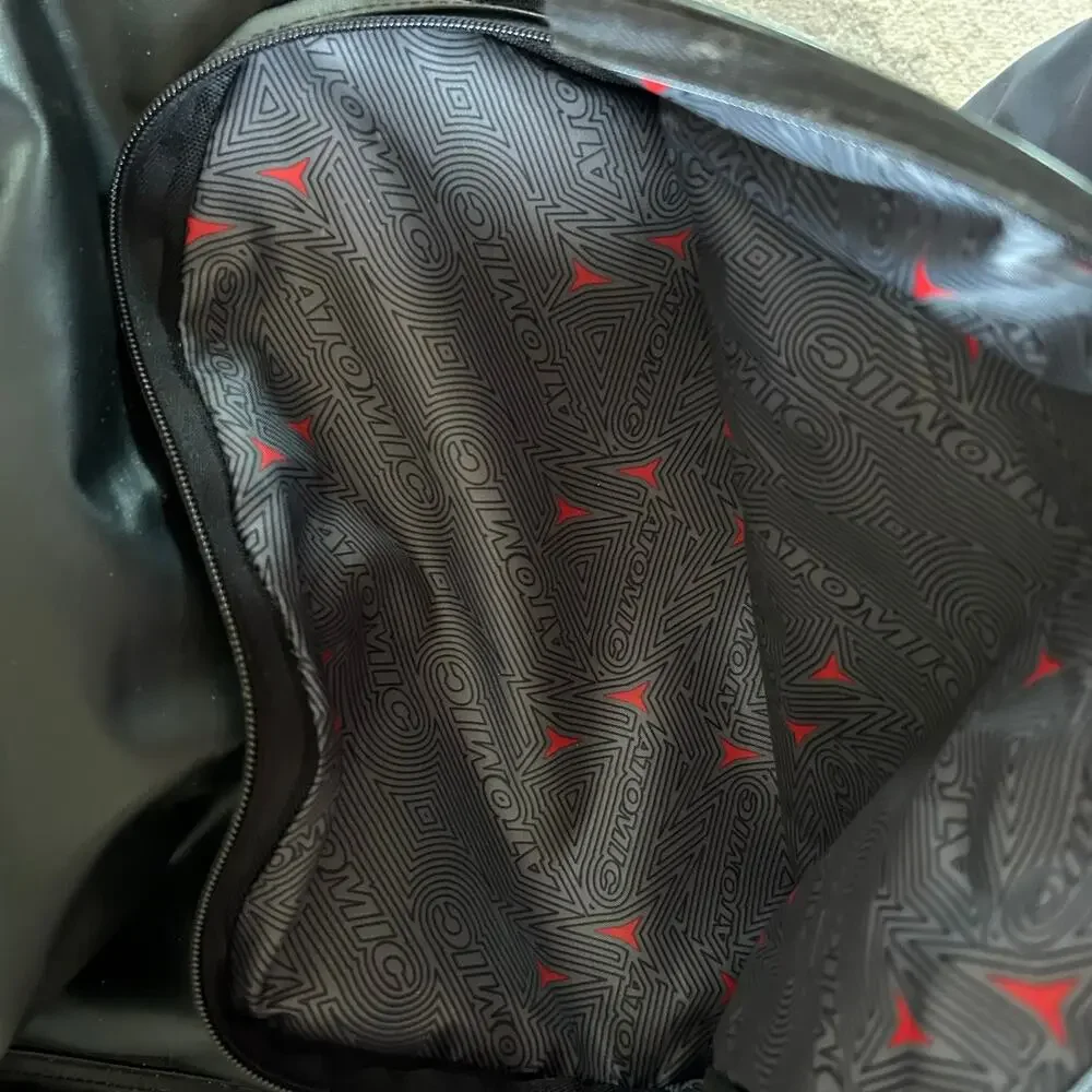 Atomic Redster FiS Black Ski Boot Helmet Backpack Winter Snow Travel